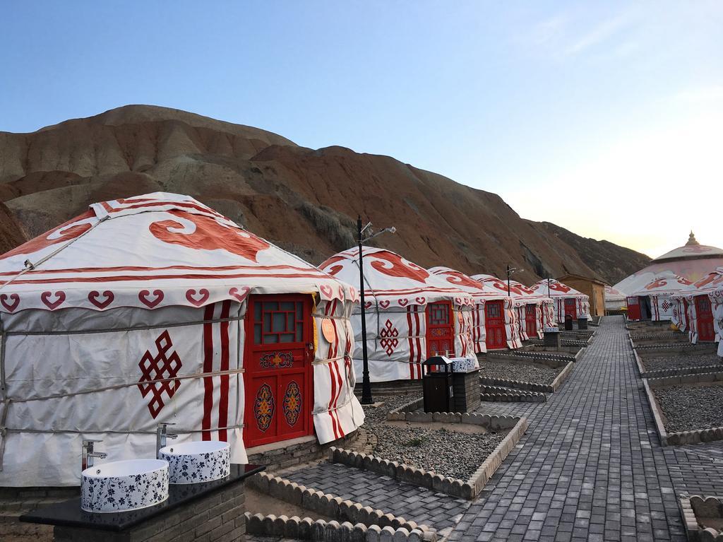 Kaoshan Tent Чжанъе Экстерьер фото